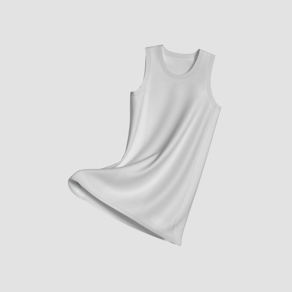 White Custom Sublimated Basketball Jerseys