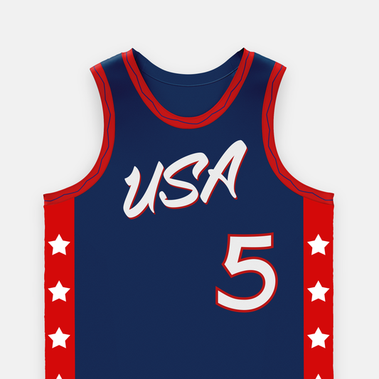 USA 96-style Custom Basketball Jersey