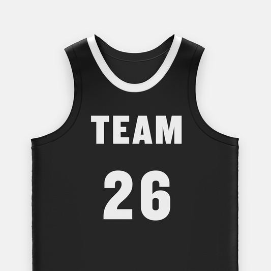 Custom Black Basketball Jersey