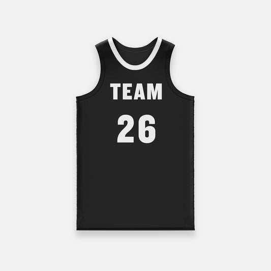 Custom Black Basketball Jersey