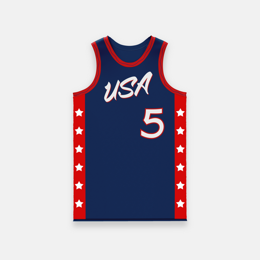 USA 96-style Custom Basketball Jersey